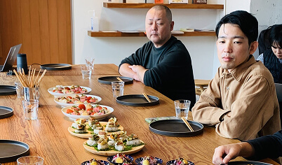 Umi–Yama Fermentation Lab workshop exploring new sushi concepts in Toyama