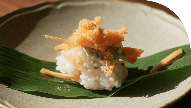 Vegan Sushi with Thinned Carrots